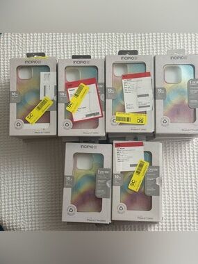 LOT OF 34 NEW INCIPIO CASES FOR IPHONE 14, 14 Pro,14 Pro Max,14 Plus OPEN BOX
